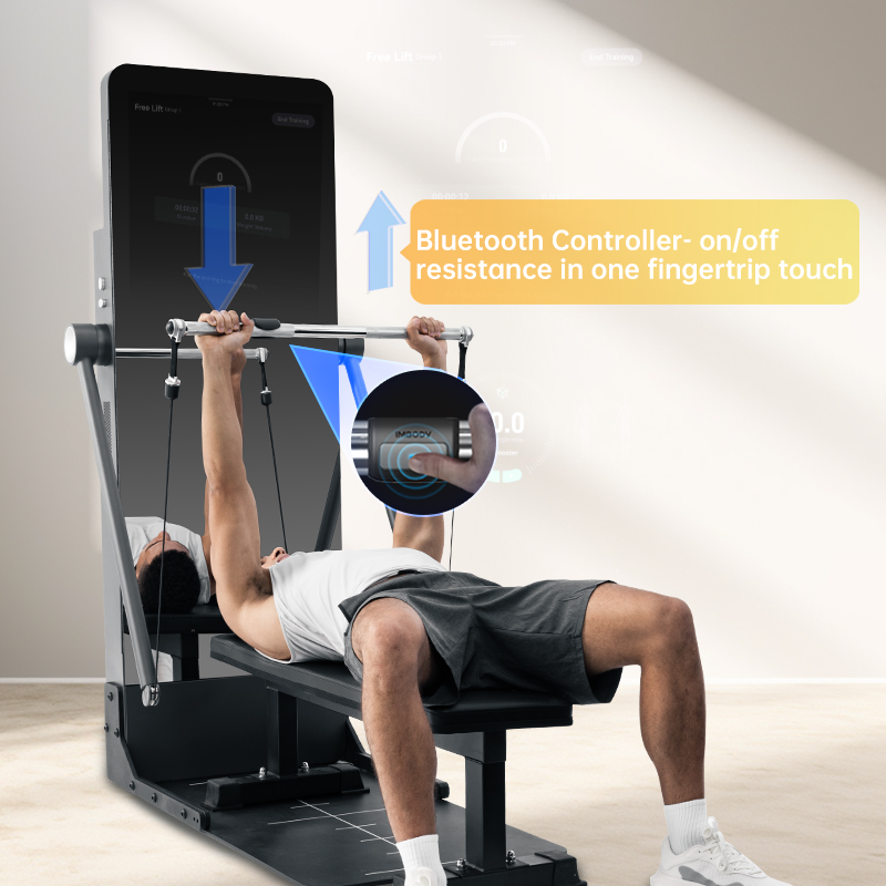 Smart Home Gym Mirror - Zestaw do ćwiczeń w domu, inteligentne