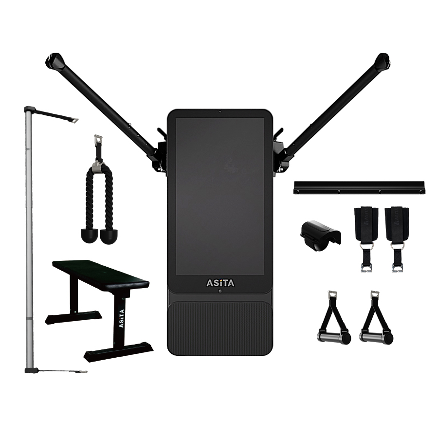 Smart Home Gym Mirror - Wielofunkcyjny sprzęt fitness Tonal, montowany na