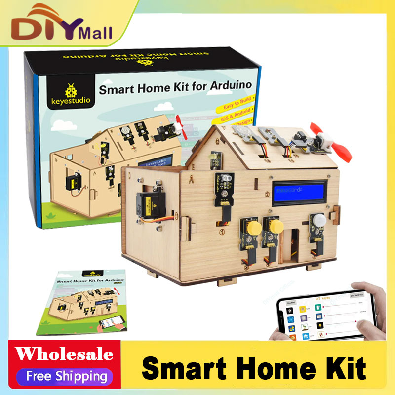 Smart Home Project - Zestaw Keyestudio Smart IoT Home Kit