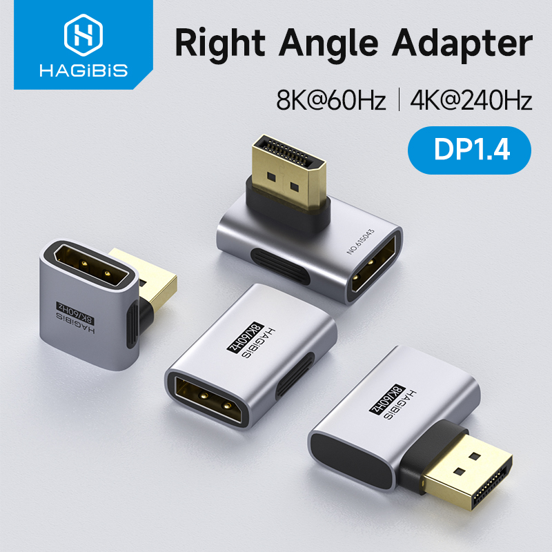 Smart Home Tablet - Adapter DisplayPort Hagibis, kątowy 90 stopni,