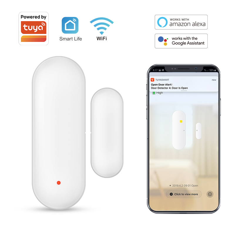 Wireless Door Sensor - Tuya inteligentny czujnik drzwi WiFi inteligentny