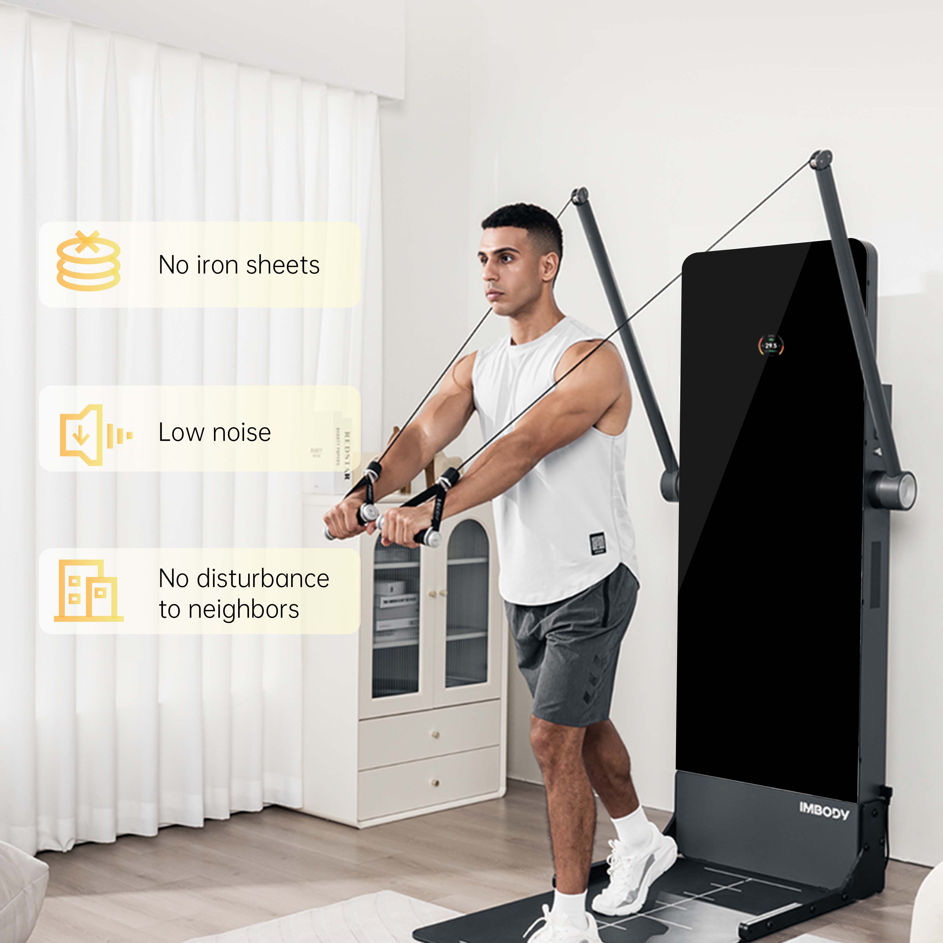 Smart Home Gym Mirror - Sprzęt do siłowni, komercyjne inteligentne lustra