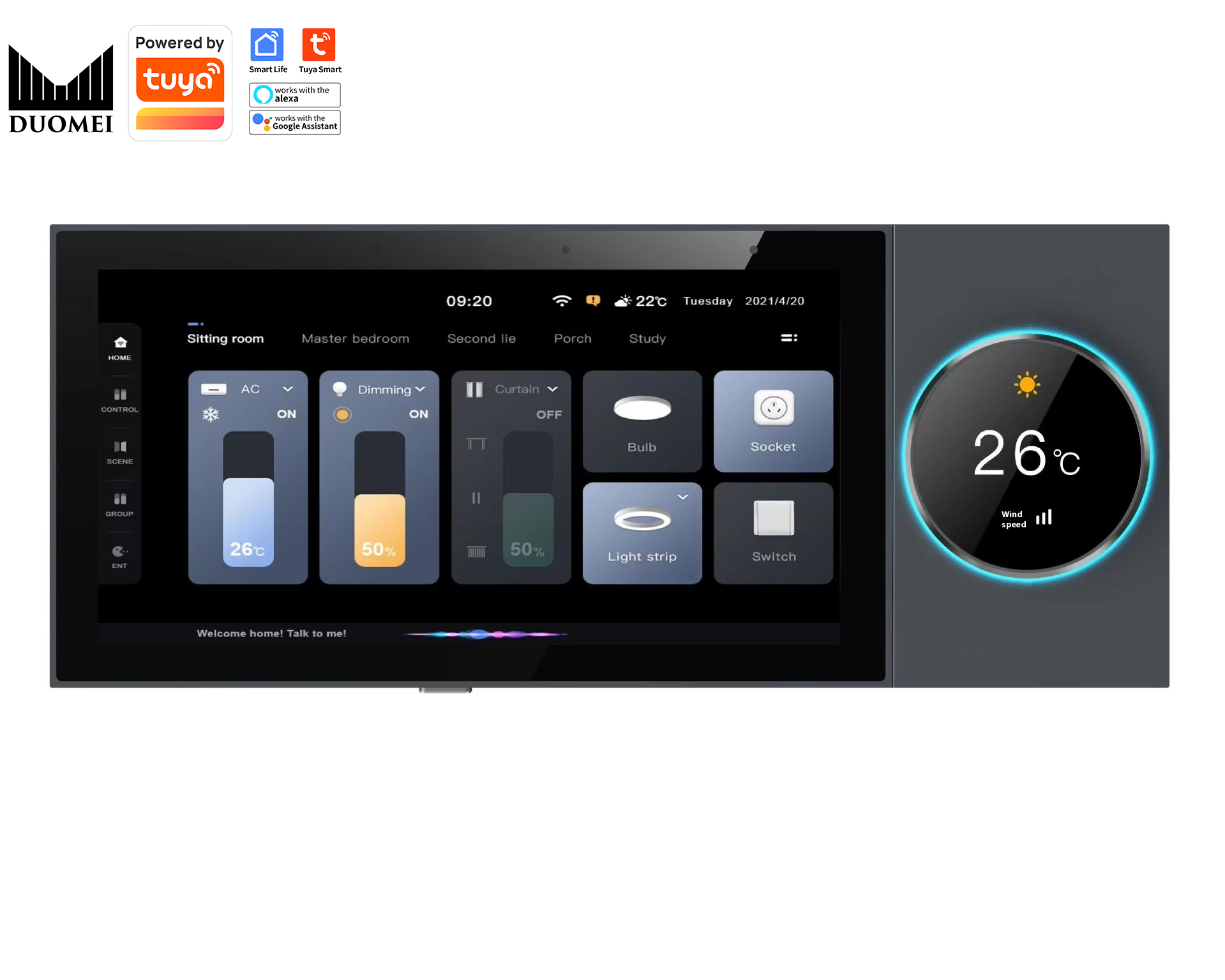 Smart Home Zigbee Gateway - System inteligentnego domu DUOMEI Tuya WiFi