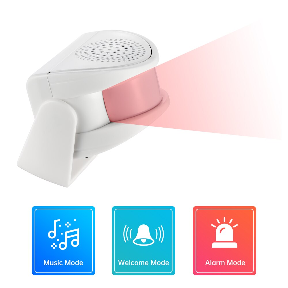 Wireless Door Sensor - FUERS bezprzewodowy dzwonek powitalny dzwonek alarmowy