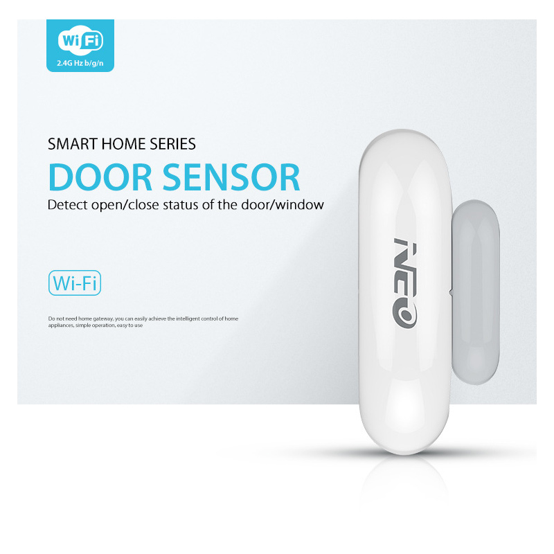 Wireless Door Sensor - Czujnik otwarcia drzwi/okien Tuya WiFi, inteligentny