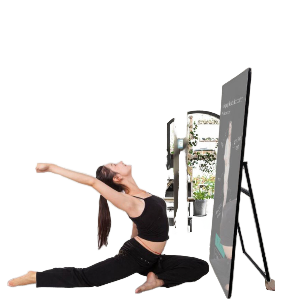 Smart Home Gym Mirror - Inteligentne lustro fitness w kształcie litery