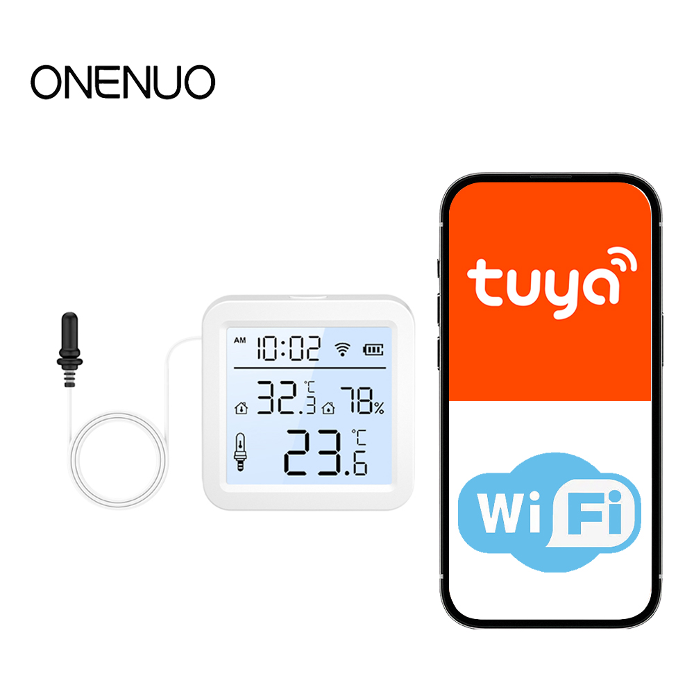 Smart Home Project - Czujnik temperatury i wilgotności WiFi ze