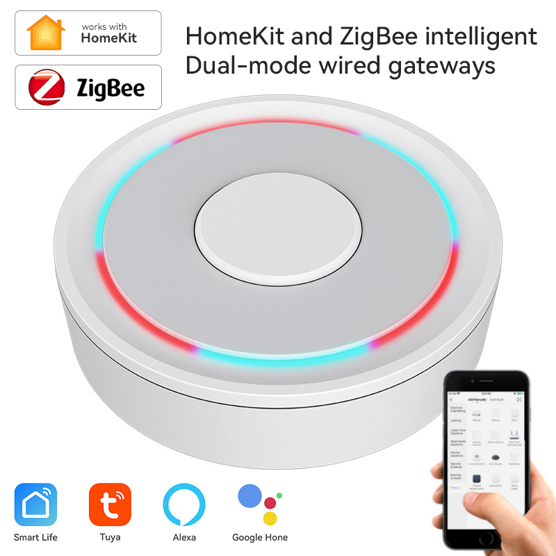 Smart Home Tablet - Tuya ZigBee Smart Gateway Homekit Przewodowy
