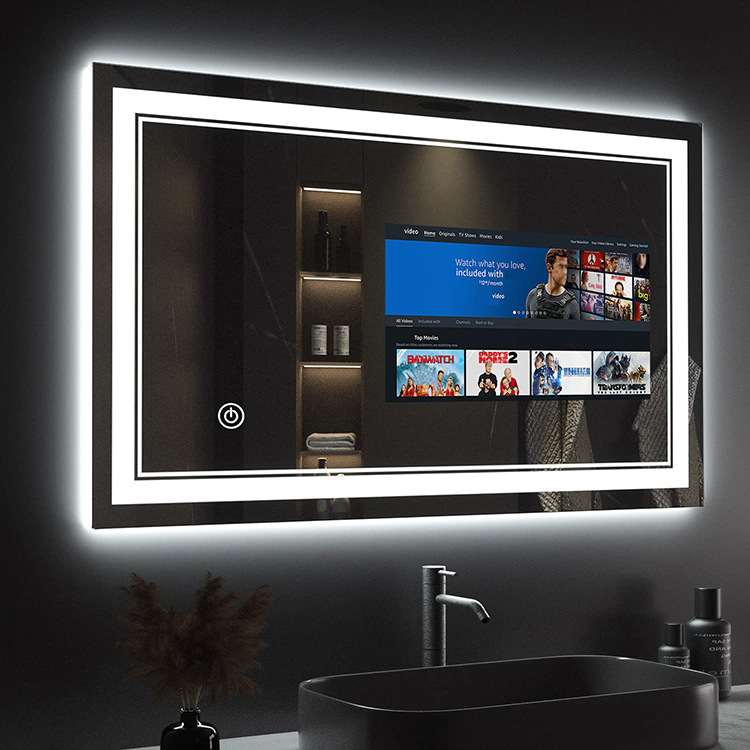 Smart Home Gym Mirror - Inteligentne lustro z ekranem dotykowym, systemem
