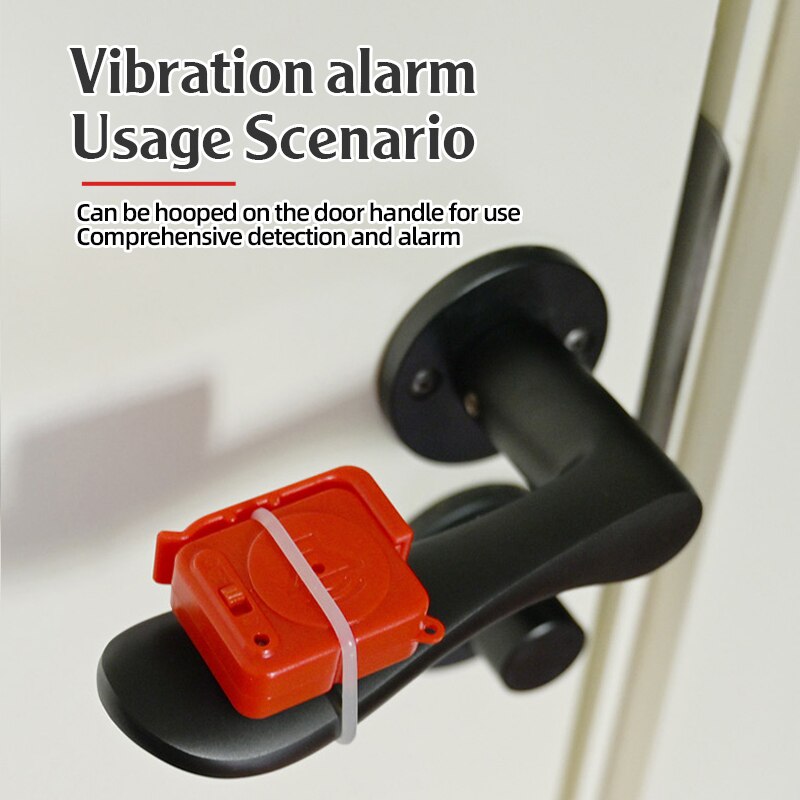 Wireless Door Sensor - Czujniki alarmowe wibracyjne bezprzewodowe KERUI 120dB,