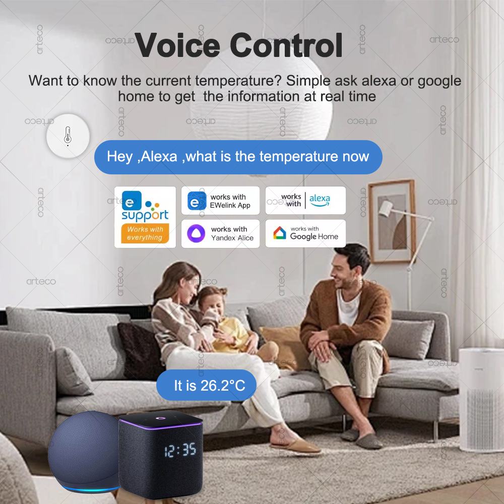 Czujnik temperatury i wilgotno – Smart Home Tablet recenzja i cena