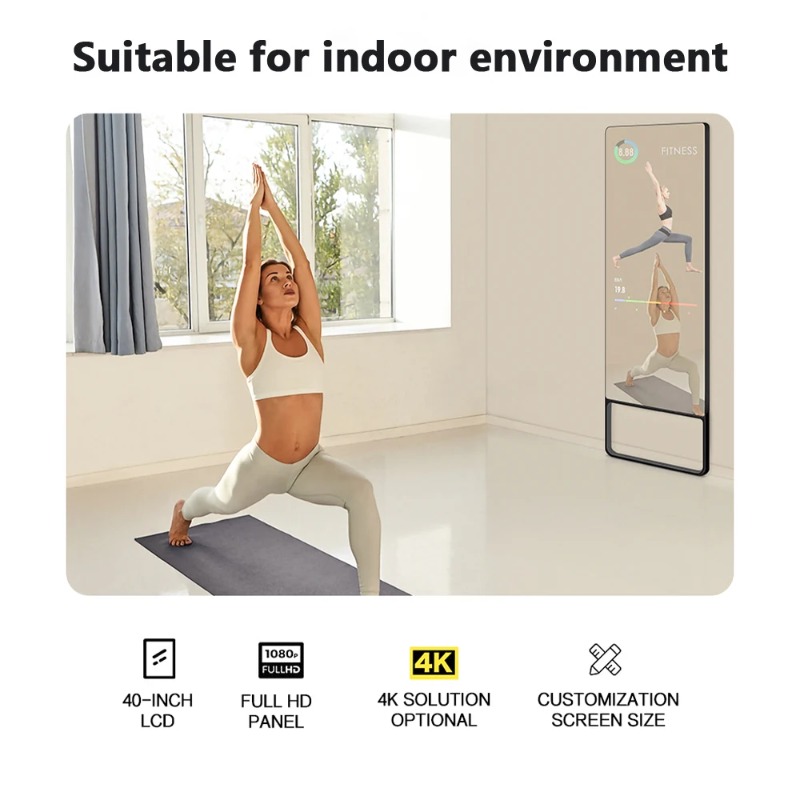 Cyfrowe Wirtualne Interaktywne – Smart Home Gym Mirror recenzja i cena