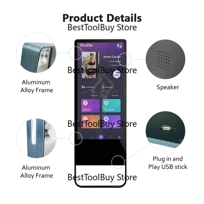 Cyfrowe Wirtualne Interaktywne – Smart Home Gym Mirror recenzja i cena