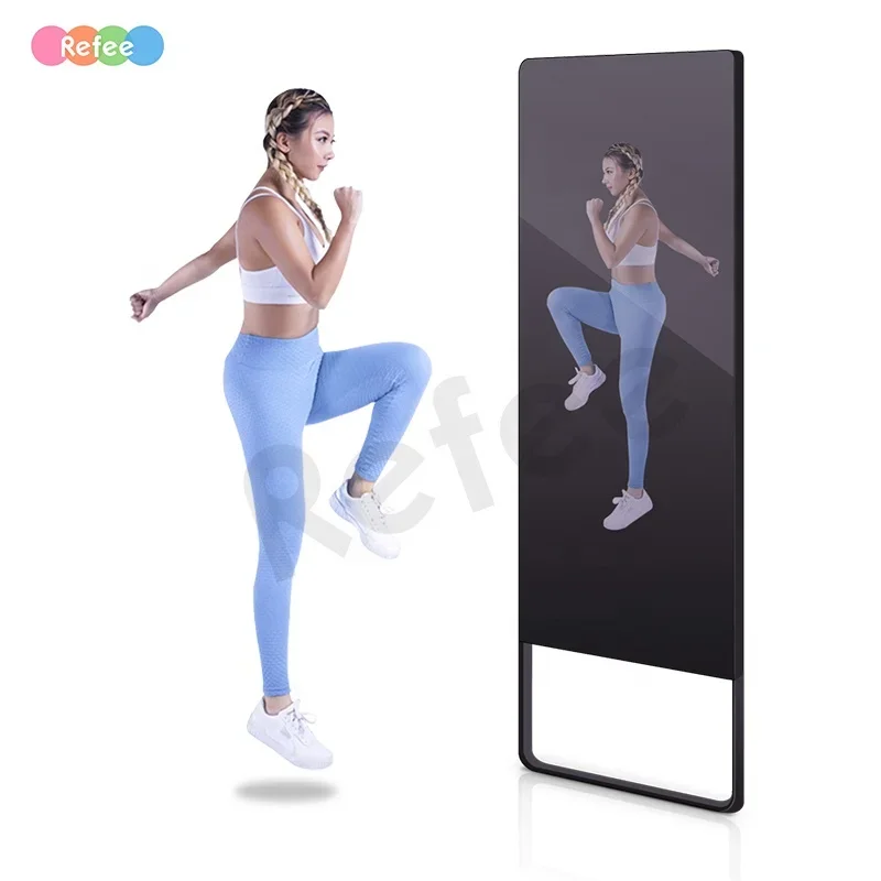 Duży interaktywny trener fitne – Smart Home Gym Mirror recenzja i cena