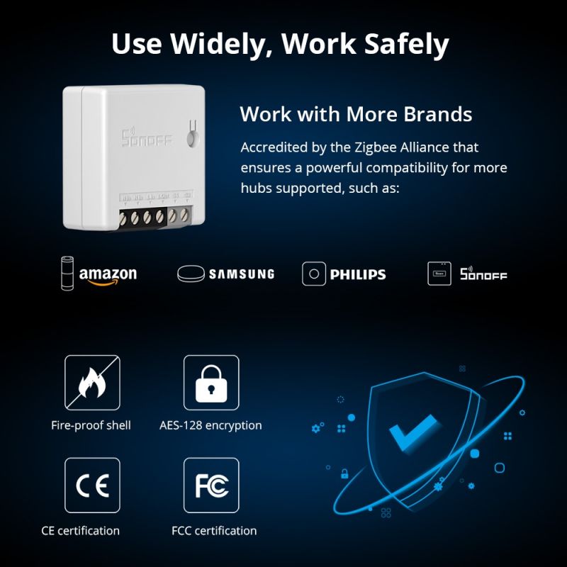 SONOFF ZBminir2 Zigbee Mini In – Smart Home Wifi Hub recenzja i cena