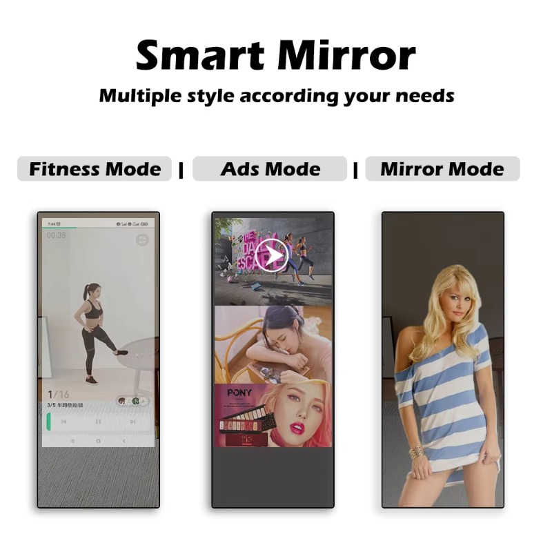 43-calowy 55-calowy 65-calowy  – Smart Home Gym Mirror recenzja i cena