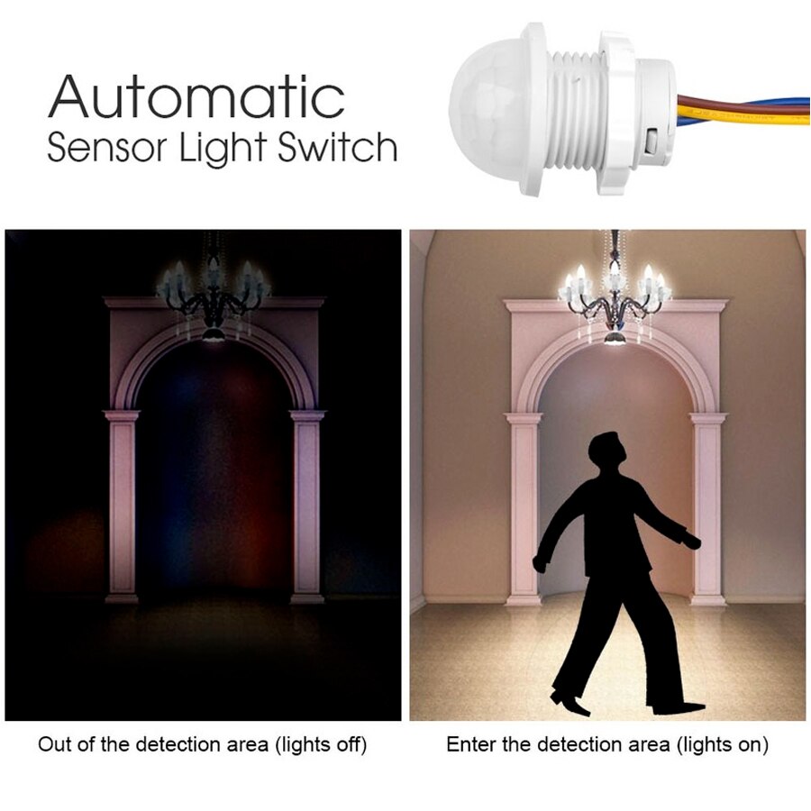 AC 110V 220V Mini czujnik ruch – Smart Home Project recenzja i cena