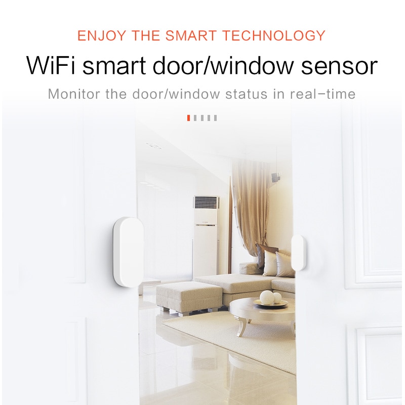 Tuya inteligentny czujnik drzw – Wireless Door Sensor recenzja i cena