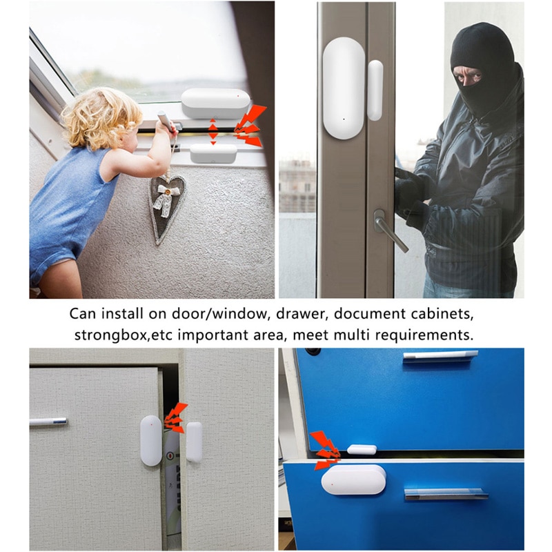 Tuya inteligentny czujnik drzw – Wireless Door Sensor recenzja i cena