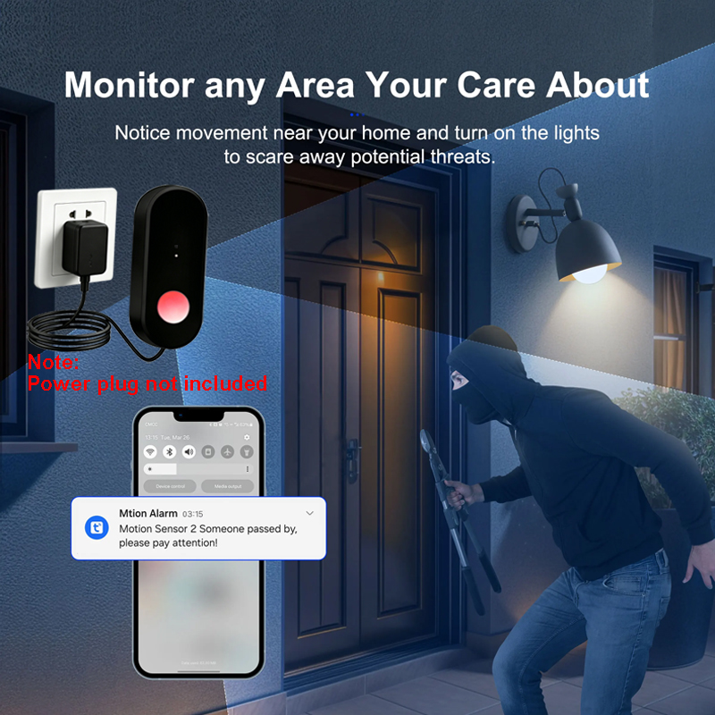 Czujnik ruchu Tuya WiFi PIR, d – Smart Home Improvement recenzja i cena