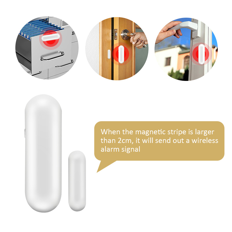 Bezprzewodowy system alarmowy  – Wireless Door Sensor recenzja i cena