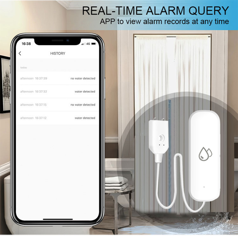 Czujnik wycieku wody Tuya WiFi – Smart Home Project recenzja i cena