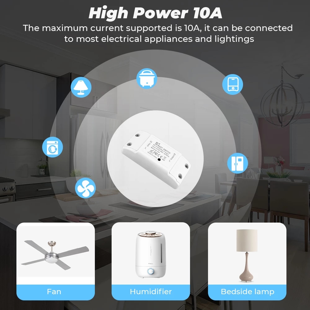Moduł przekaźnikowy WiFi DIY M – Smart Home Improvement recenzja i cena