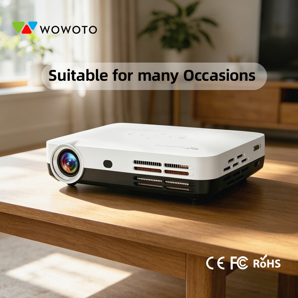 WOWOTO Przenośny Mini Projekto – Smart Home Theater recenzja i cena