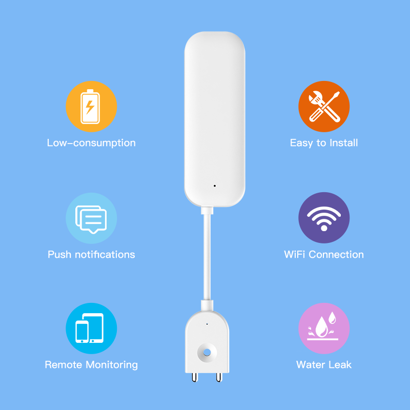 Tuya WiFi ZigBee czujnik wody  – Smart Home Blog recenzja i cena