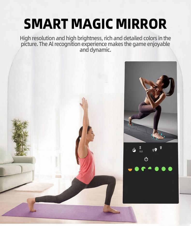 Inteligentne lustro fitness w  – Smart Home Gym Mirror recenzja i cena