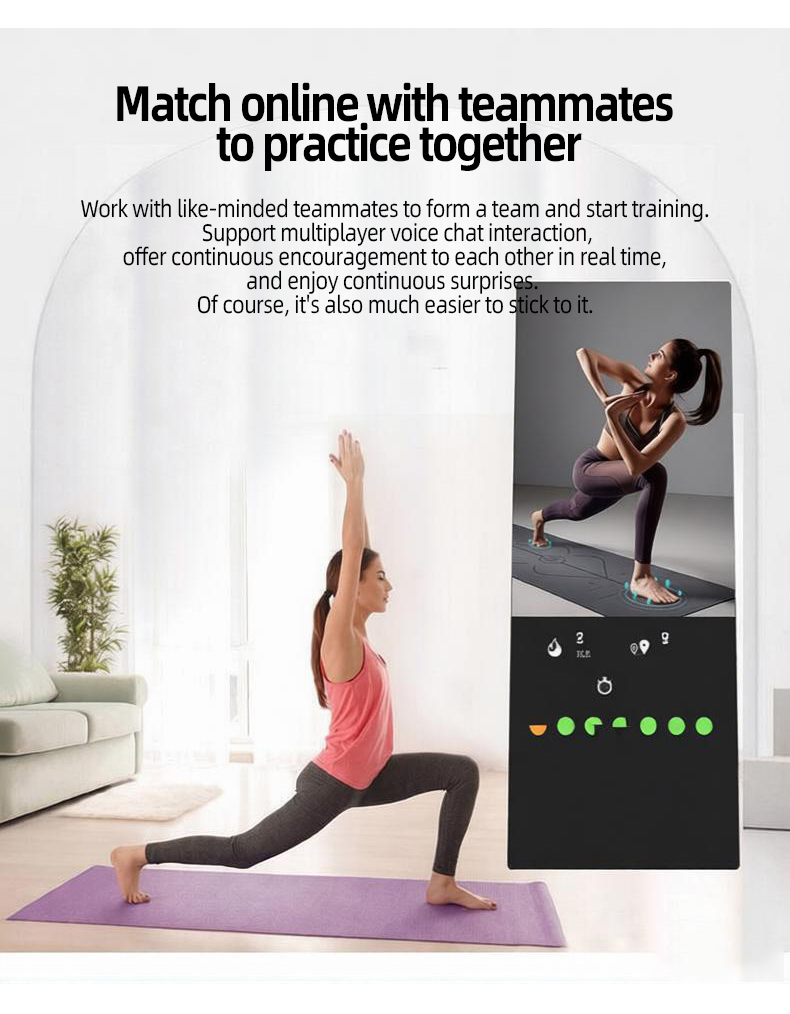 Inteligentne lustro fitness w  – Smart Home Gym Mirror recenzja i cena