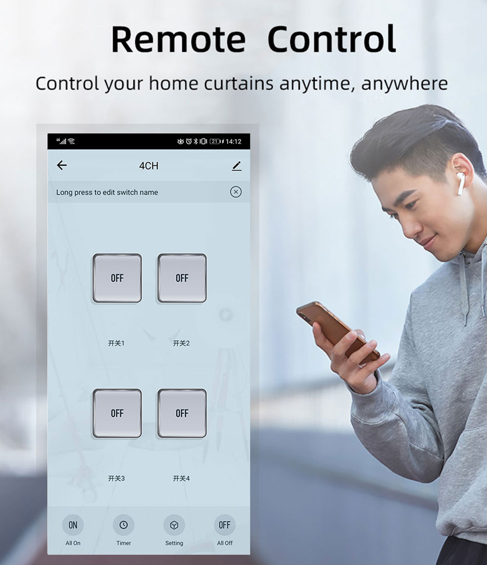 Moduł przekaźnikowy Tuya 4CH Z – Smart Home Zigbee Gateway recenzja i cena