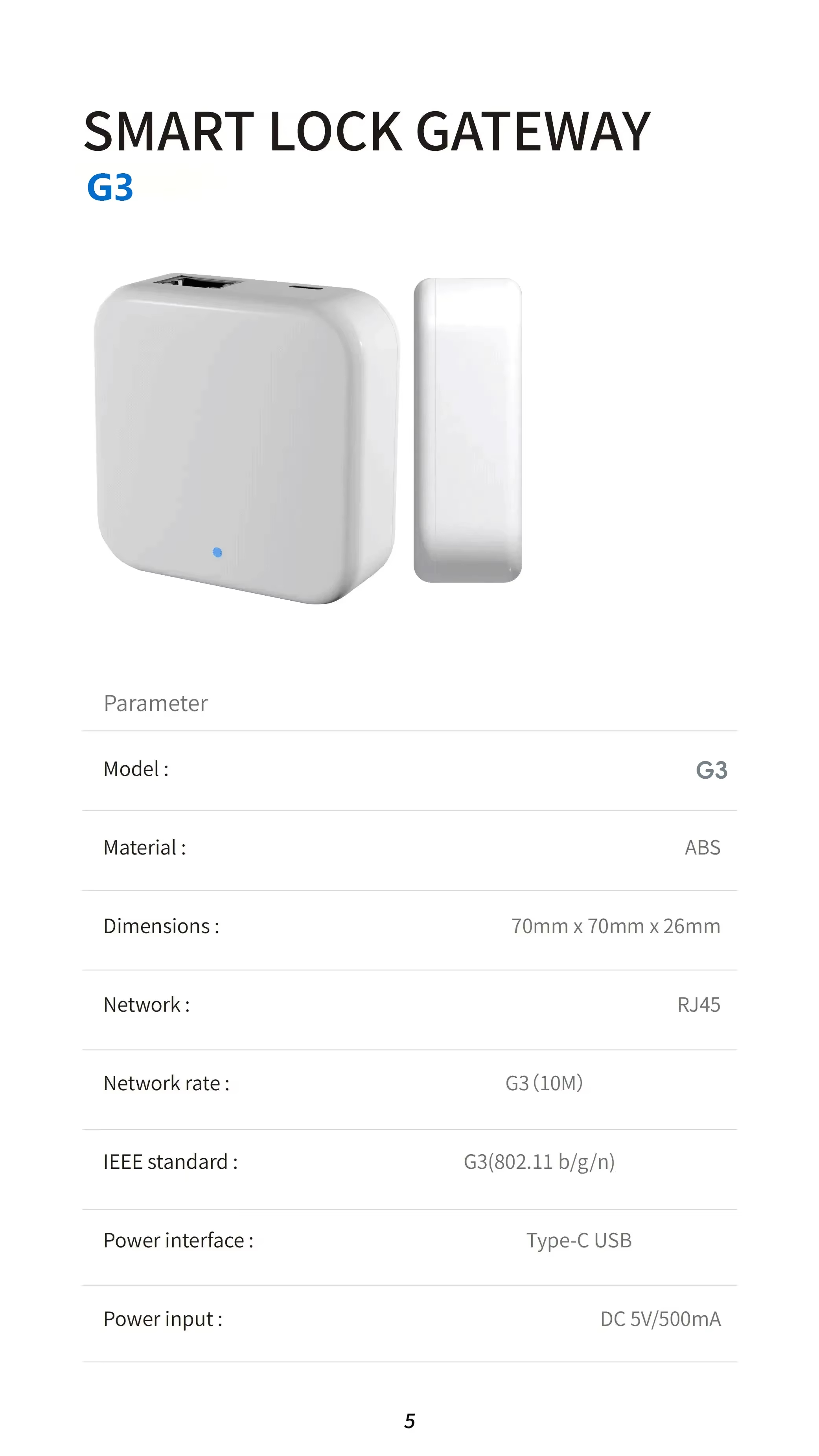 TTLOCK Gateway G2 G3 Bluetooth – Smart Home Wifi Hub recenzja i cena