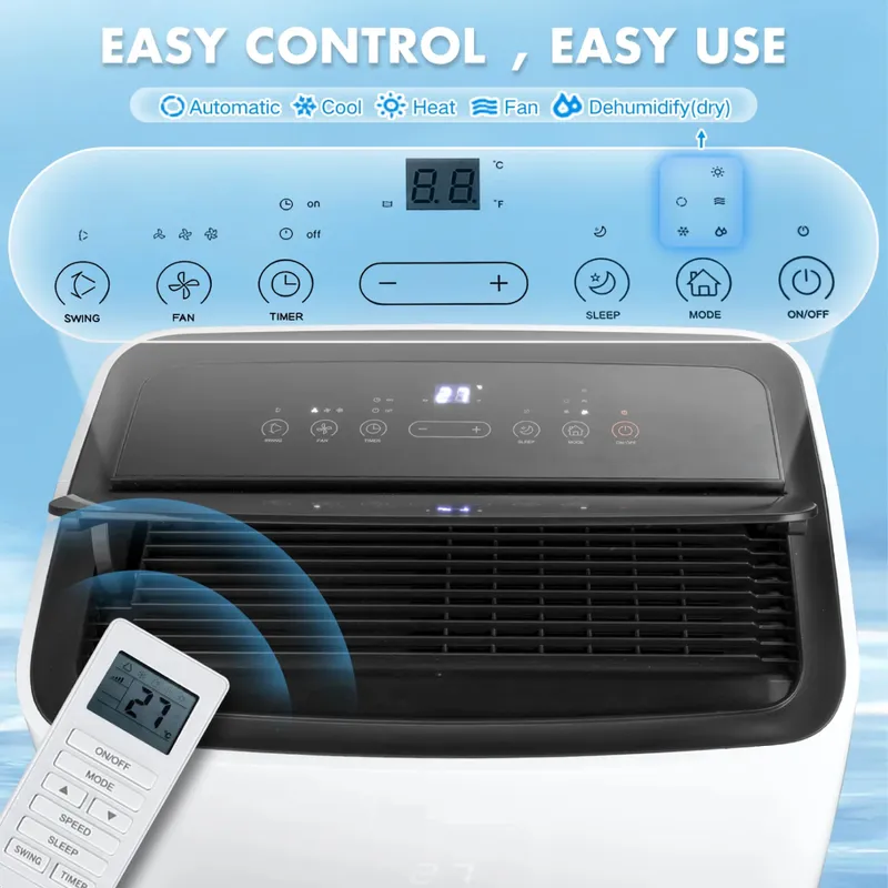 Klimatyzator przenośny FUDA do – Smart Home Uses recenzja i cena