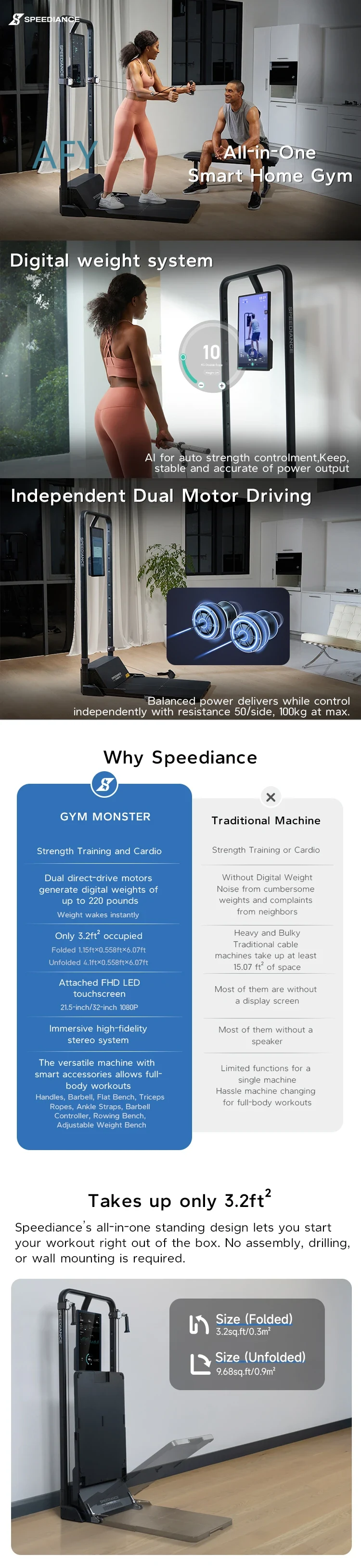 Inteligentne lustro do ćwiczeń – Smart Home Gym Mirror recenzja i cena
