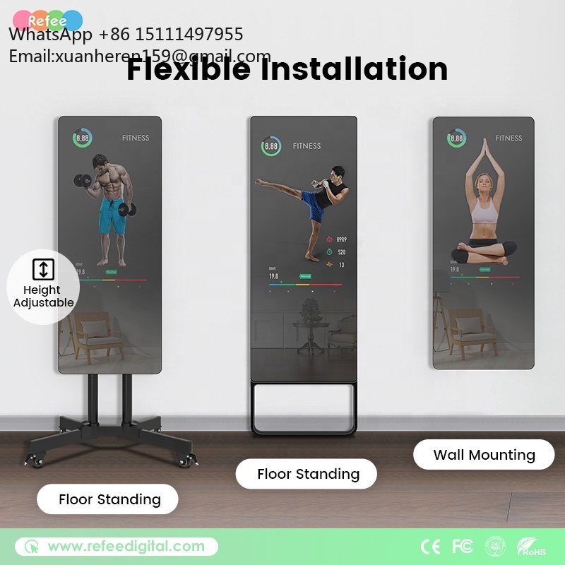 Lustro do ćwiczeń z ekranem do – Smart Home Gym Mirror recenzja i cena