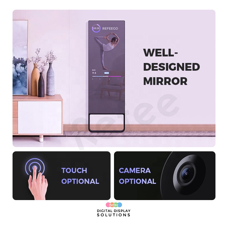 Inteligentne lustro cyfrowe do – Smart Home Gym Mirror recenzja i cena
